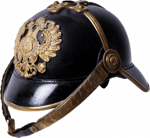 Helmet belonging to the uniform of the Imperial and Royal Gendarmerie